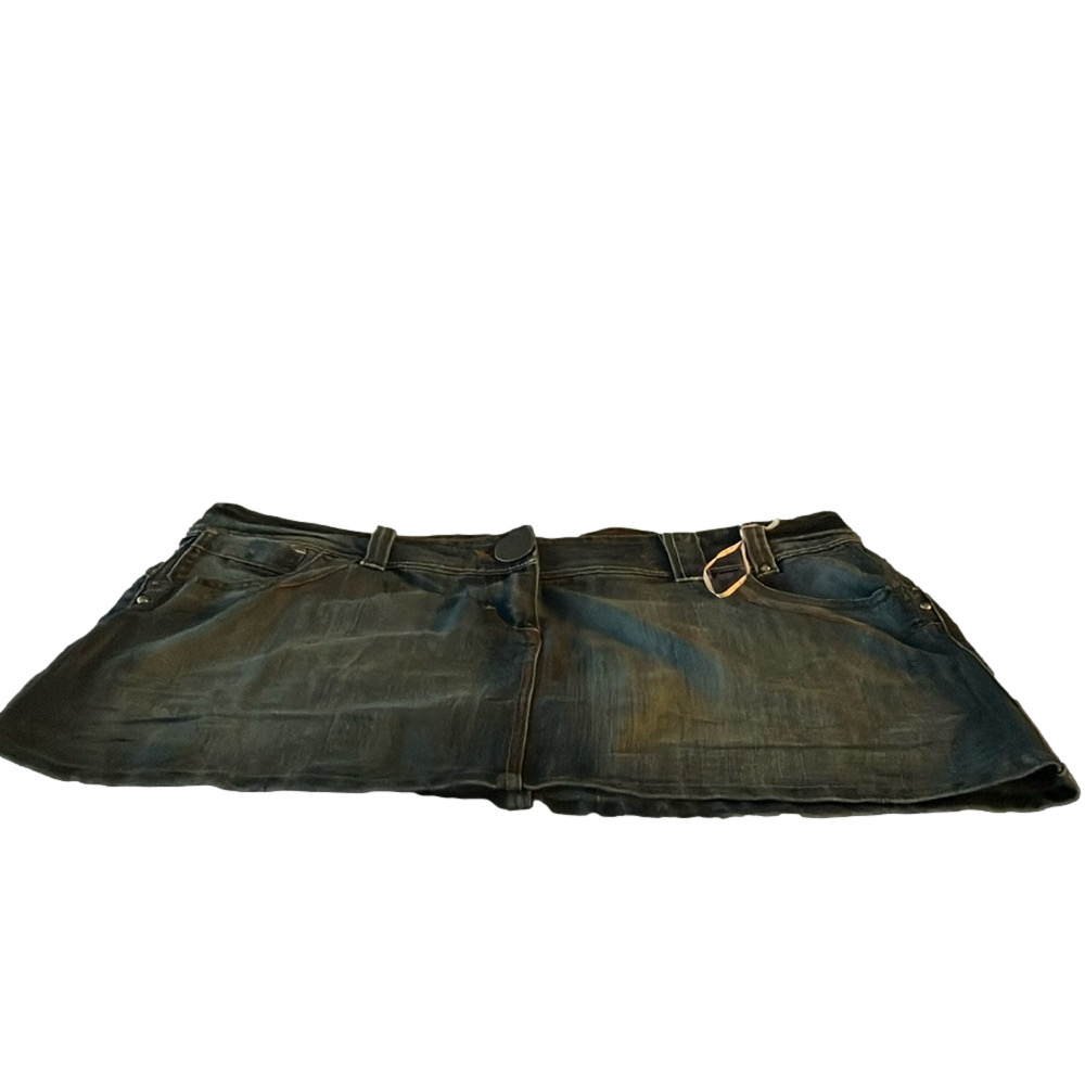 NWT ❤️ KYOTO LILY denim short skirt -size 14